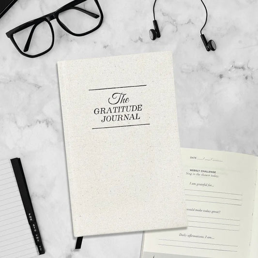 Thanksgiving Planner A5 Linen Notebook Gratitude & Reflection Daily Journal