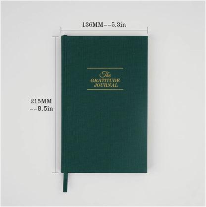 Thanksgiving Planner A5 Linen Notebook Gratitude & Reflection Daily Journal